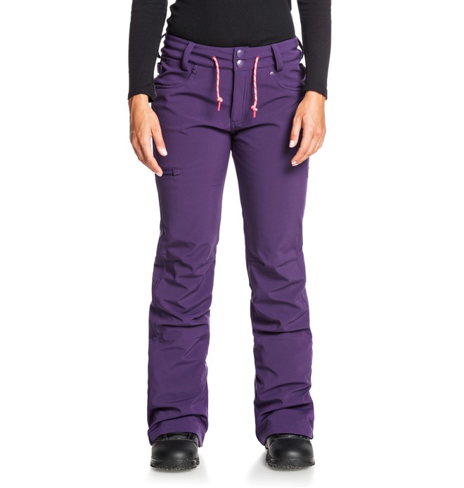 DC Viva Softshell Lila - Snowboard Nadrág - Lila - Magyarország (GGFH49XD)